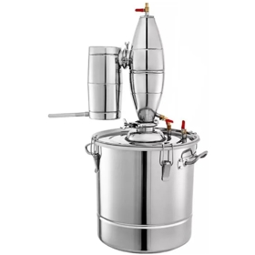 არყის სახდელი Domino 851263, 50L, Alcohol Machine, Silver