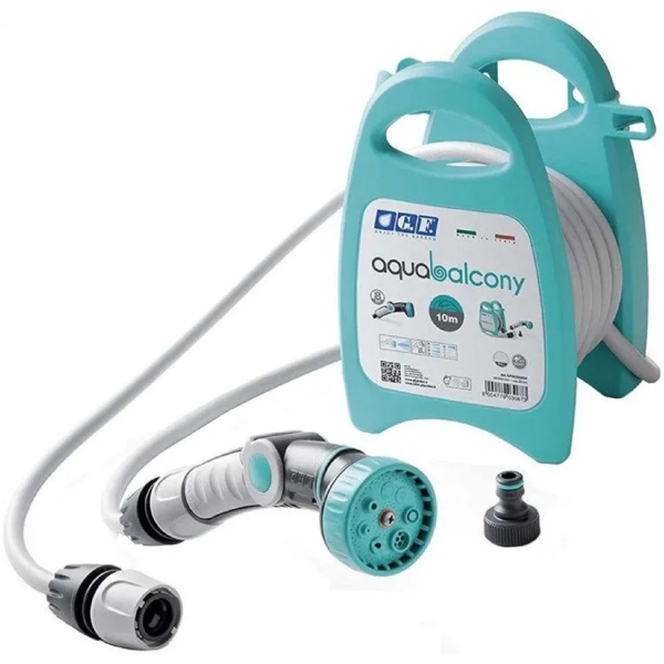 Reel With Hose GF GF80265852 Aquabalcony, 10m, Blue