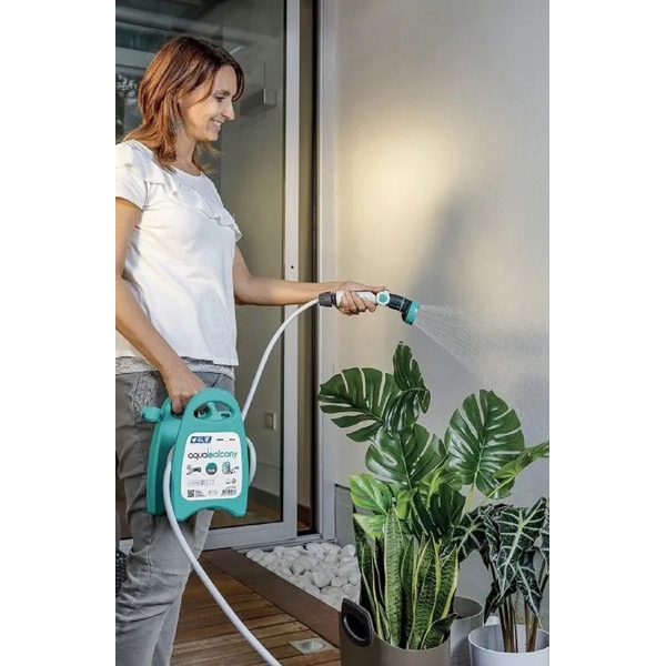 Reel With Hose GF GF80265852 Aquabalcony, 10m, Blue