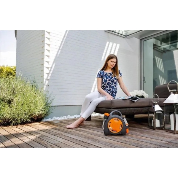 Reel With Hose GF GF80005606 Aquabag Maxi, 11.5m, Black
