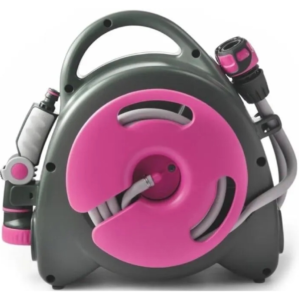 Reel With Hose GF GF80275608 Aquabag Maxi, 16.5m, Pink