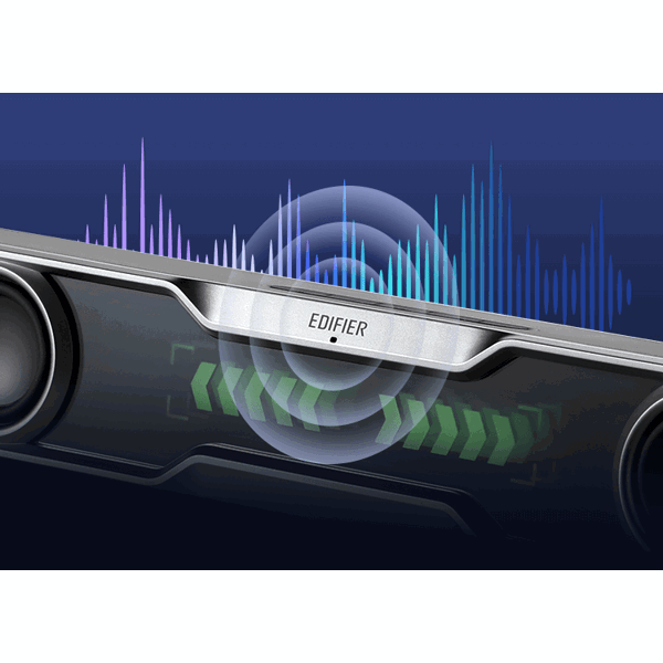 Multimedia Soundbar Edifier QS30, 5W, Bluetooth, USB-A, Black