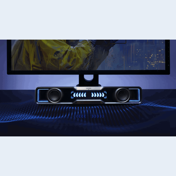 დინამიკი Edifier QS30, 5W, Bluetooth, USB-A, Multimedia Soundbar, Black