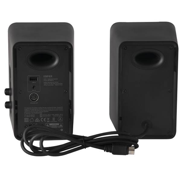 Desktop Active Speaker Edifier QR30, 30W, 3.5mm, USB-A, Bluetooth, Black