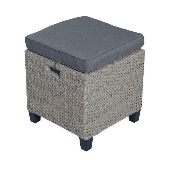 Pouf Baxter HUC39486, Grey