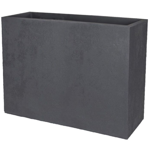 Flower Pot EDA Plastiques LOFT L BASALT, 46L, Grey