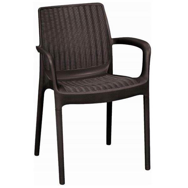 სკამი Keter BALI 3 -WIKBRW-EE STD Cu, Chair, Brown