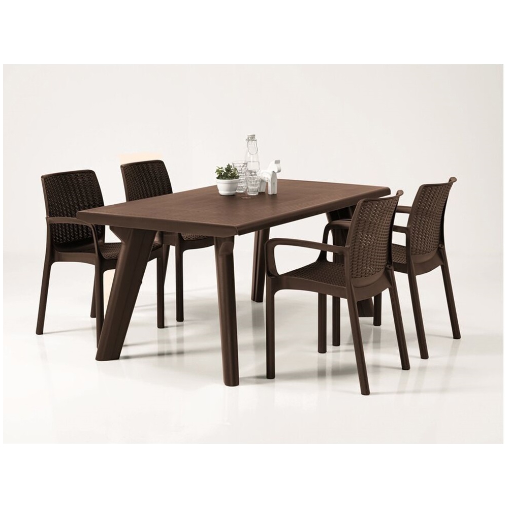 სკამი Keter BALI 3 -WIKBRW-EE STD Cu, Chair, Brown