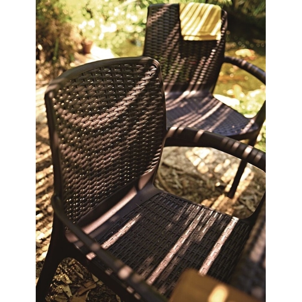 სკამი Keter BALI 3 -WIKBRW-EE STD Cu, Chair, Brown