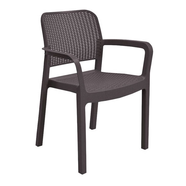სკამი Allibert Samanna, Chair, Brown