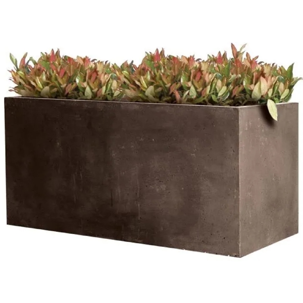 ყვავილის ქოთანი Mega Collections Clayfibre Bigular Taupe, 203L, Flower Pot, Brown
