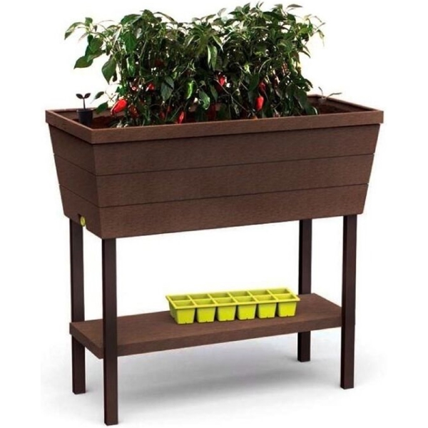Flower Pot Keter Urban Bloomer, 30L, Brown