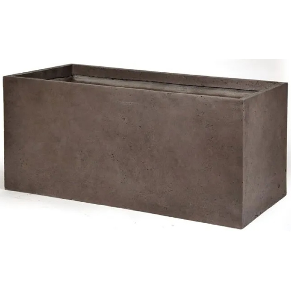 ყვავილის ქოთანი Mega Collections Clayfibre Bigular Taupe, 128L, Flower Pot, Brown