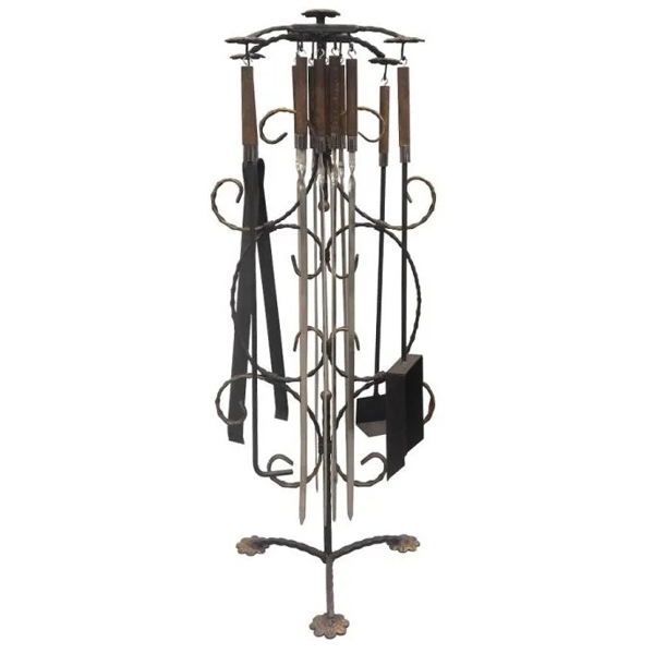Fireplace Accessory Set OEM A130, Black