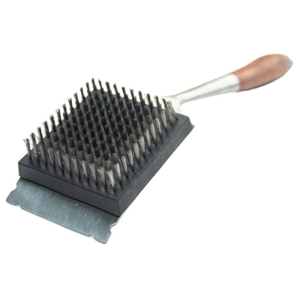 ბარბექიუს საწმენდი ჯაგრისი Discovery YT25 BBQ, Barbecue Cleaning Brush, Silver/Brown