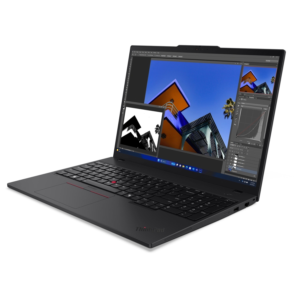 ნოუთბუქი Lenovo 21MQ0011GX ThinkPad T16 Gen 3, 16", Ultra 7-155U, 16GB, 1TB SSD, Integrated, Black
