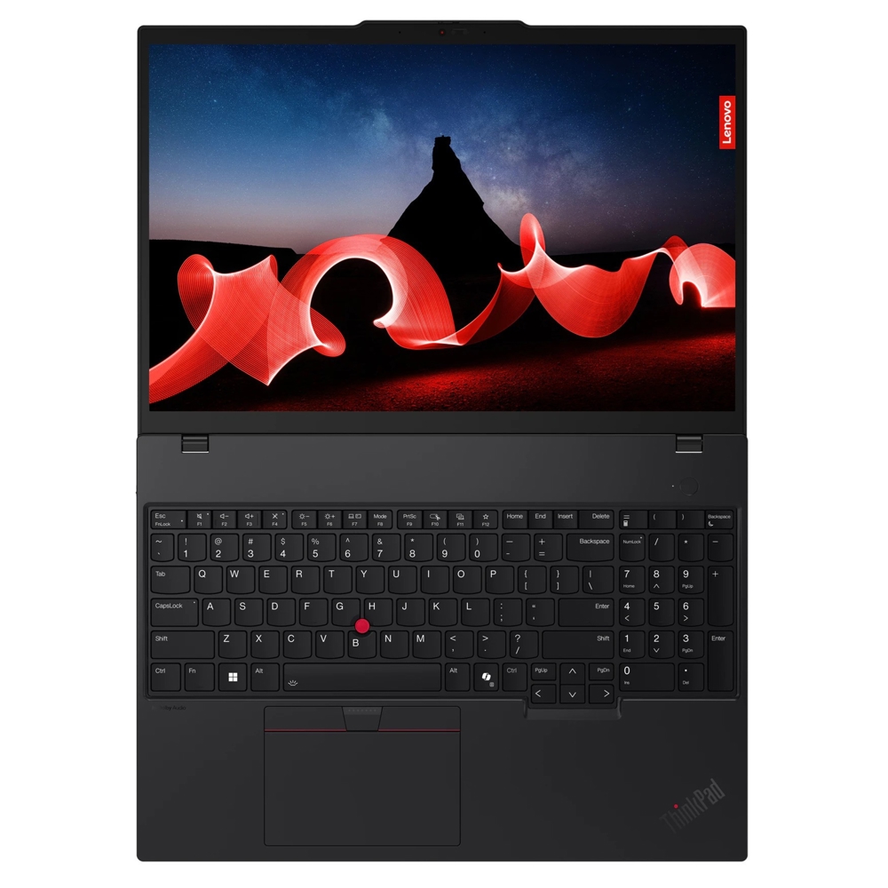 Notebook Lenovo 21MQ0011GX ThinkPad T16 Gen 3, 16", Ultra 7-155U, 16GB, 1TB SSD, Integrated, Black
