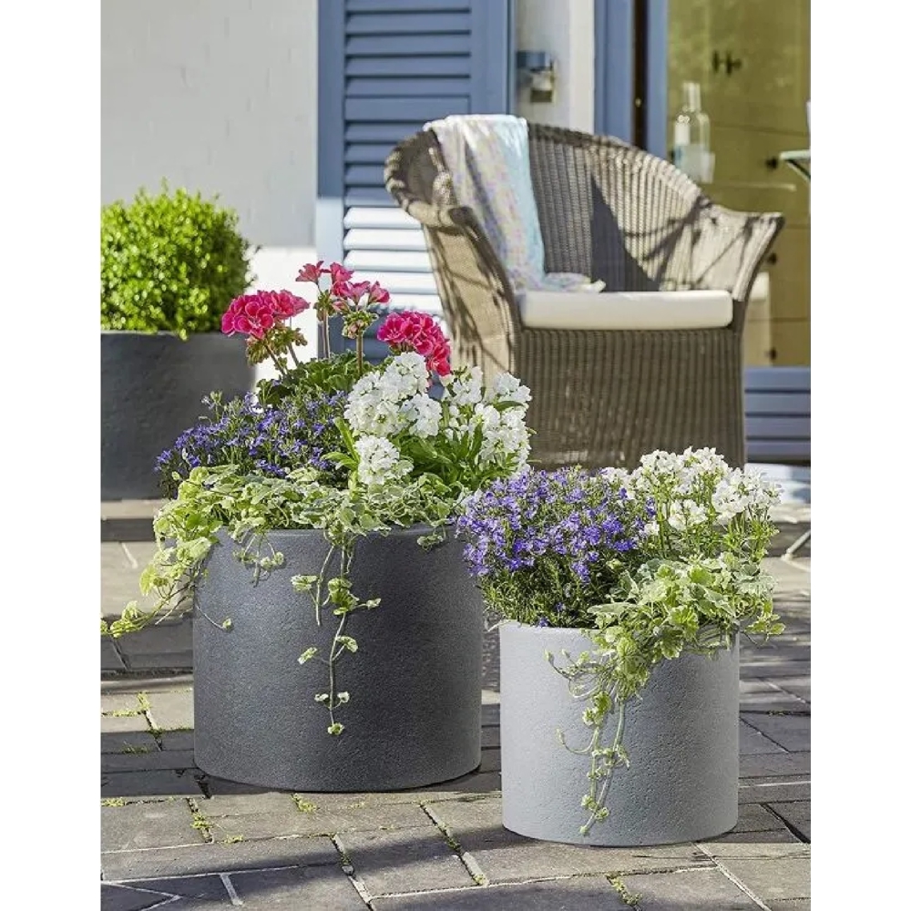 Flower Pot Scheurich 130/50, 62L, Grey