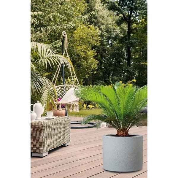 Flower Pot Scheurich 130/50, 62L, Grey