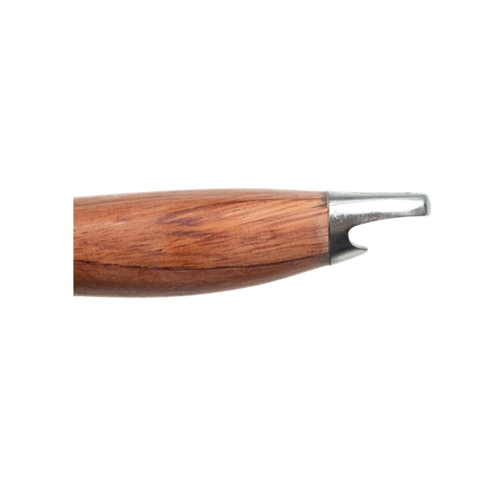 ჩანგალი ბარბექიუსთვის Discovery YT23 BBQ, Barbecue Fork, Silver/Wood