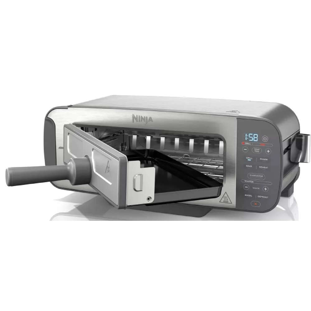 გრილი Ninja ST202EU, 2400W, Grill, Silver