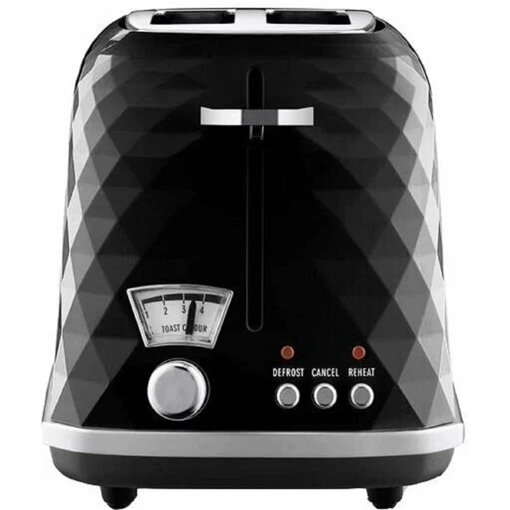 ტოსტერი DeLonghi CTJ2103.BK, 900W, Toaster, Black
