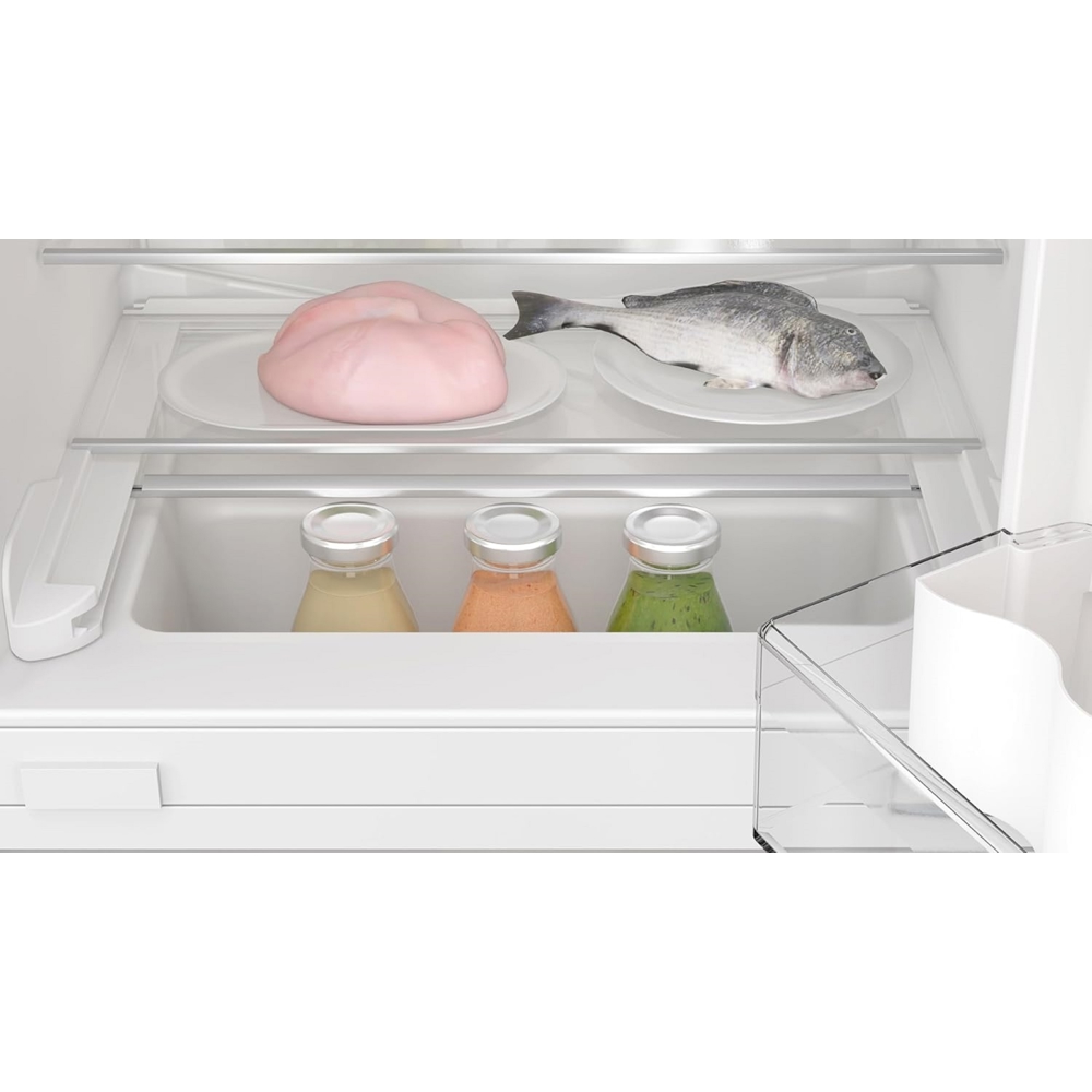 ჩასაშენებელი მაცივარი Bosch KUR21VFE0, 134L, E, 35Db, Built-in Refrigerator, White