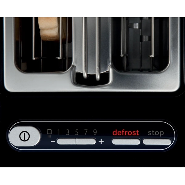 Toaster Bosch TAT8613N, 860W, Black/Silver