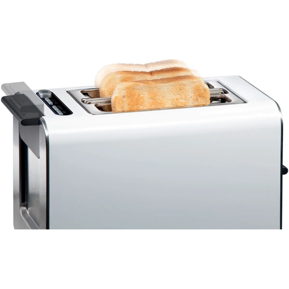 ტოსტერი Bosch TAT8611N, 860W, Toaster, White