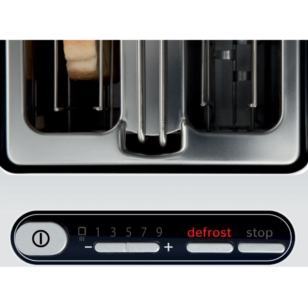 ტოსტერი Bosch TAT8611N, 860W, Toaster, White