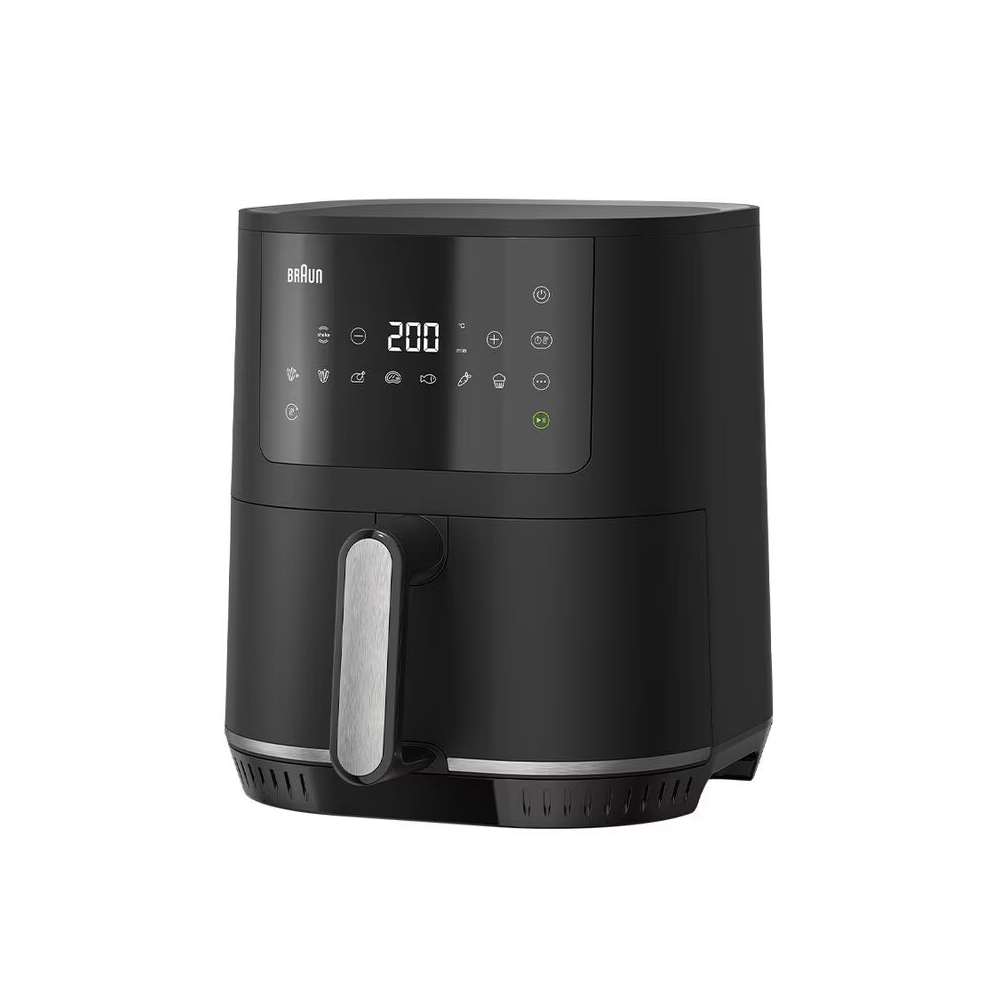Air Fryer Braun HF3030 MultiFry 3, 1500W, 4.3L, Matt black