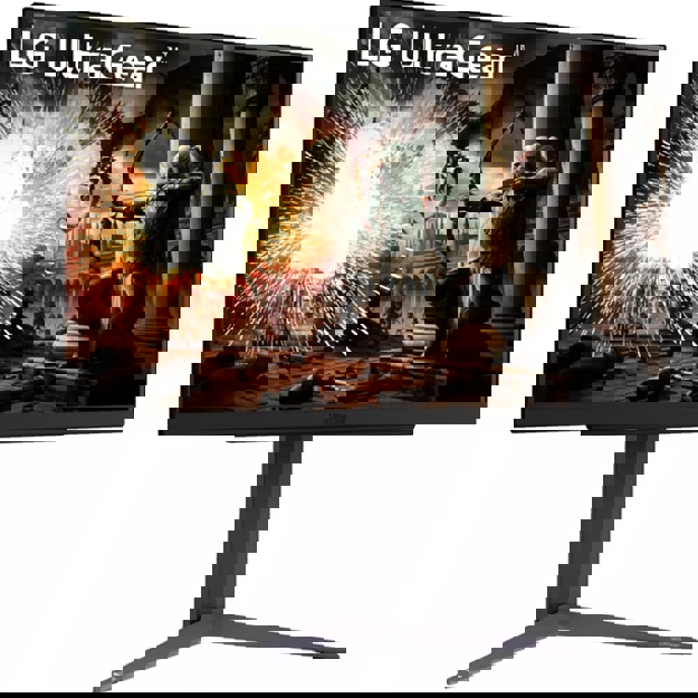 მონიტორი LG 27GS75Q-B.AMA Ultragear, 27", Monitor, QHD, IPS, HDMI, DP, Black