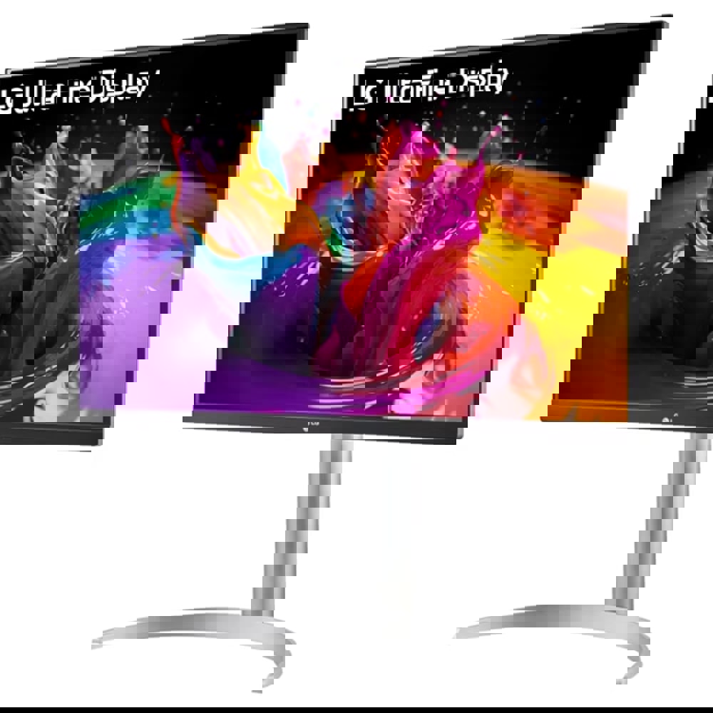 მონიტორი LG 27UP850K-W.AMA, 27", Monitor, 4K UHD, IPS, HDMI, DP, USB Type-C, Silver