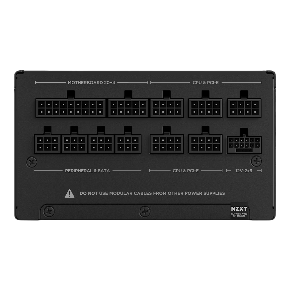 Power Supply NZXT NZPA-2G2BB-EU C1200, 1200W, 80 Plus Gold, Black