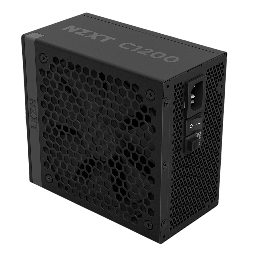 კვების ბლოკი NZXT NZPA-2G2BB-EU C1200, 1200W, 80 Plus Gold, Power Supply, Black