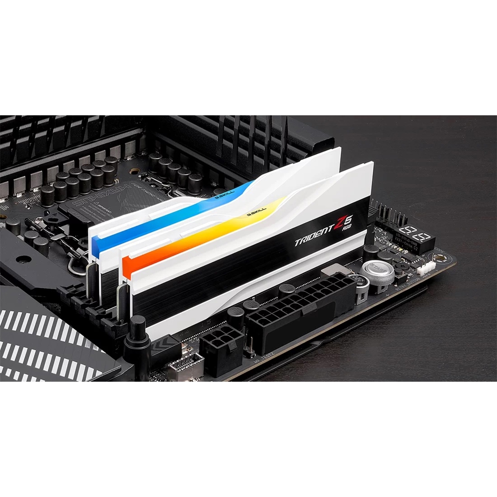 RAM G.SKILL F5-6400J3239G16GX2-TZ5RW Trident Z5 RGB, RAM 32GB, DDR5 DIMM, 6400MHz