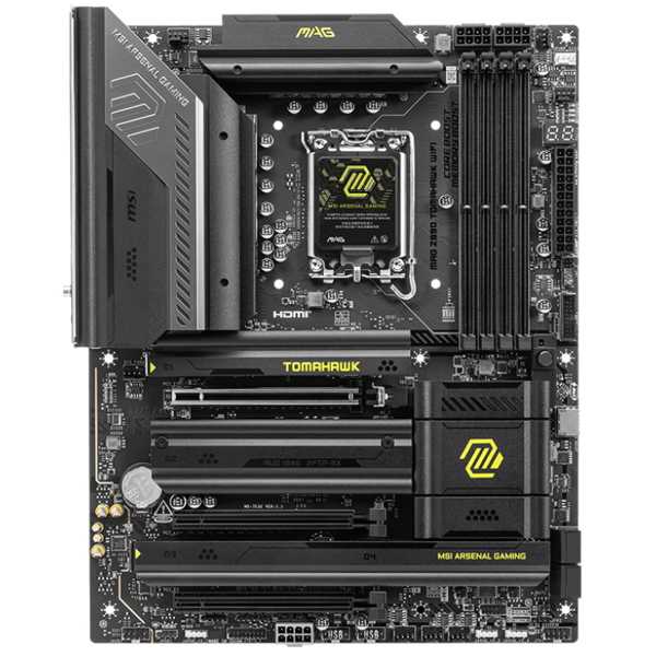 Motherbard MSI MYMAG_Z890_TOMAHAWK_WIFI, LGA1851, DDR5 DIMM, 256GB