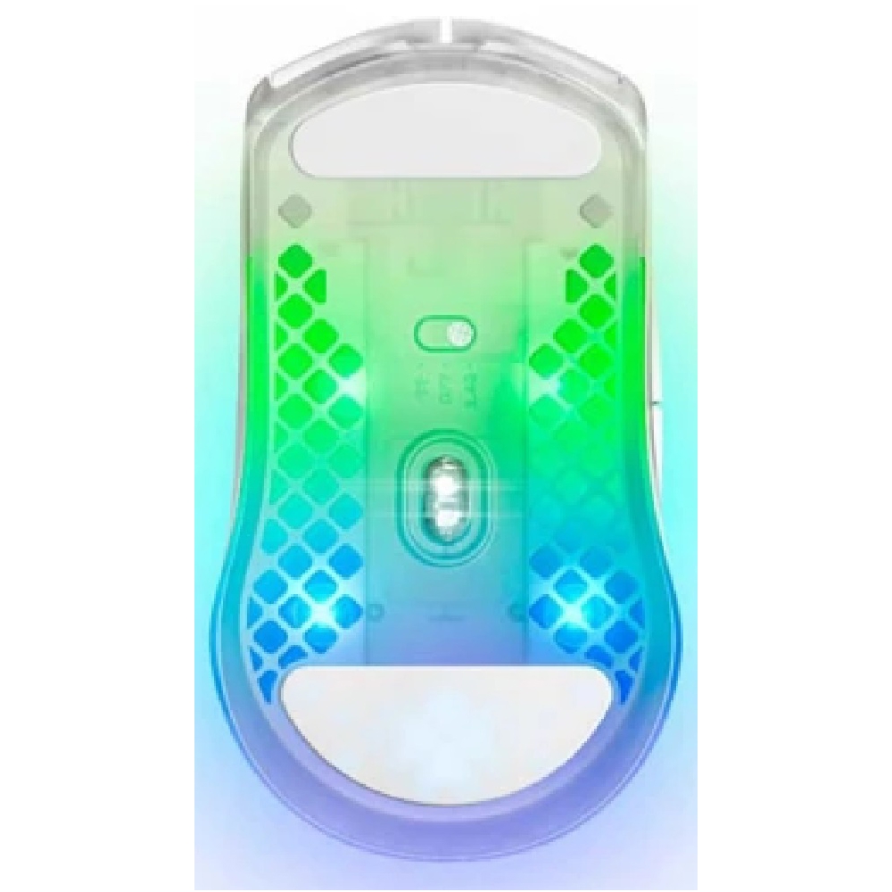 მაუსი SteelSeries 62610_SS Aerox 3, Wireless, RGB, Bluetooth, USB, Gaming Mouse, White