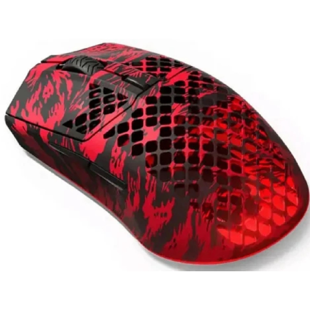 მაუსი SteelSeries 62609_SS Aerox 3 WL Faze Clan, Wireless, RGB, Bluetooth, USB, Gaming Mouse, Black