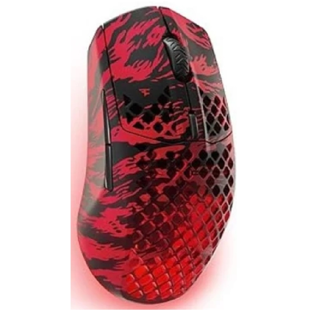 მაუსი SteelSeries 62609_SS Aerox 3 WL Faze Clan, Wireless, RGB, Bluetooth, USB, Gaming Mouse, Black