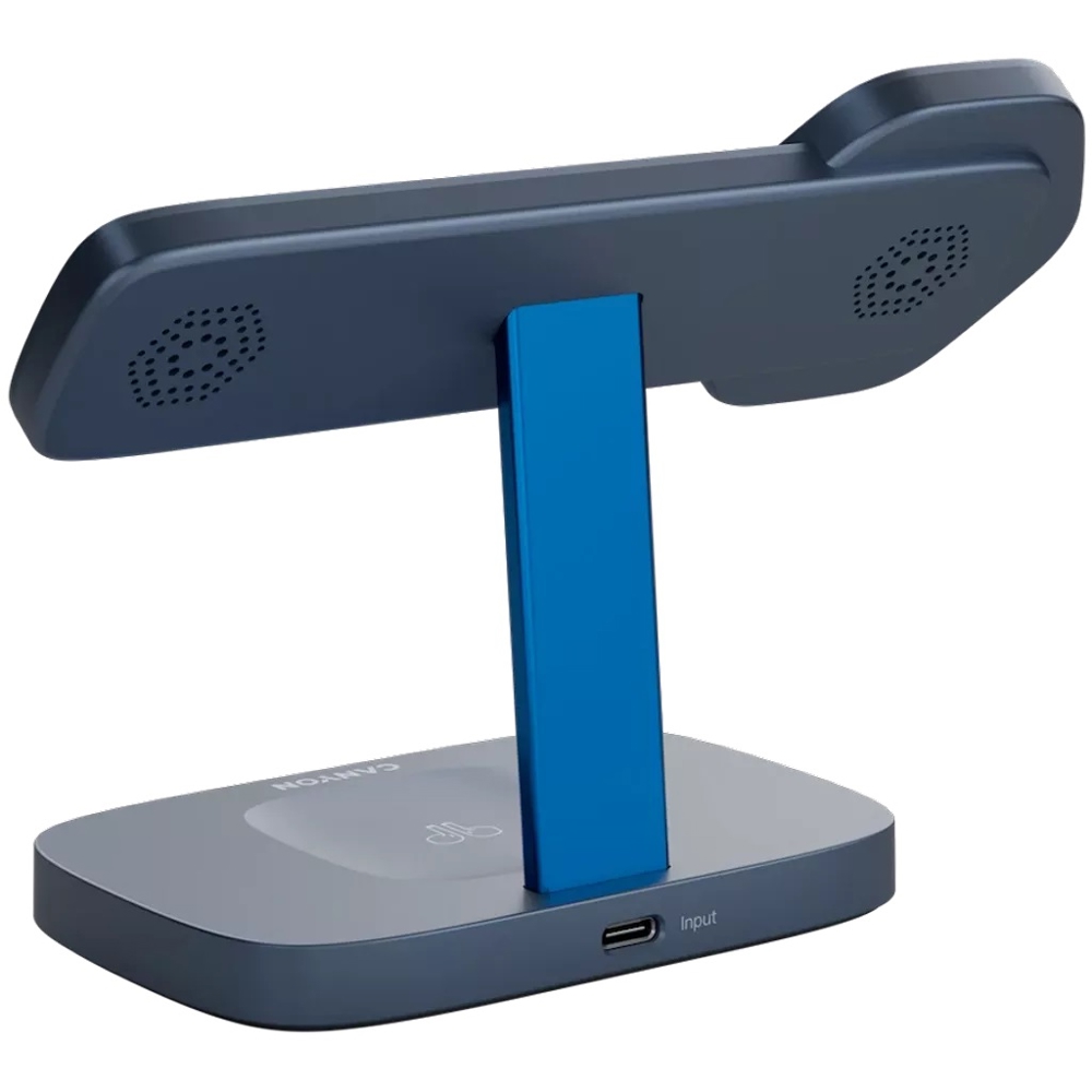 უსადენო დამტენი Canyon CNS-WCS310DGBL, 24W, Wireless Charger, Dark Grey/Blue