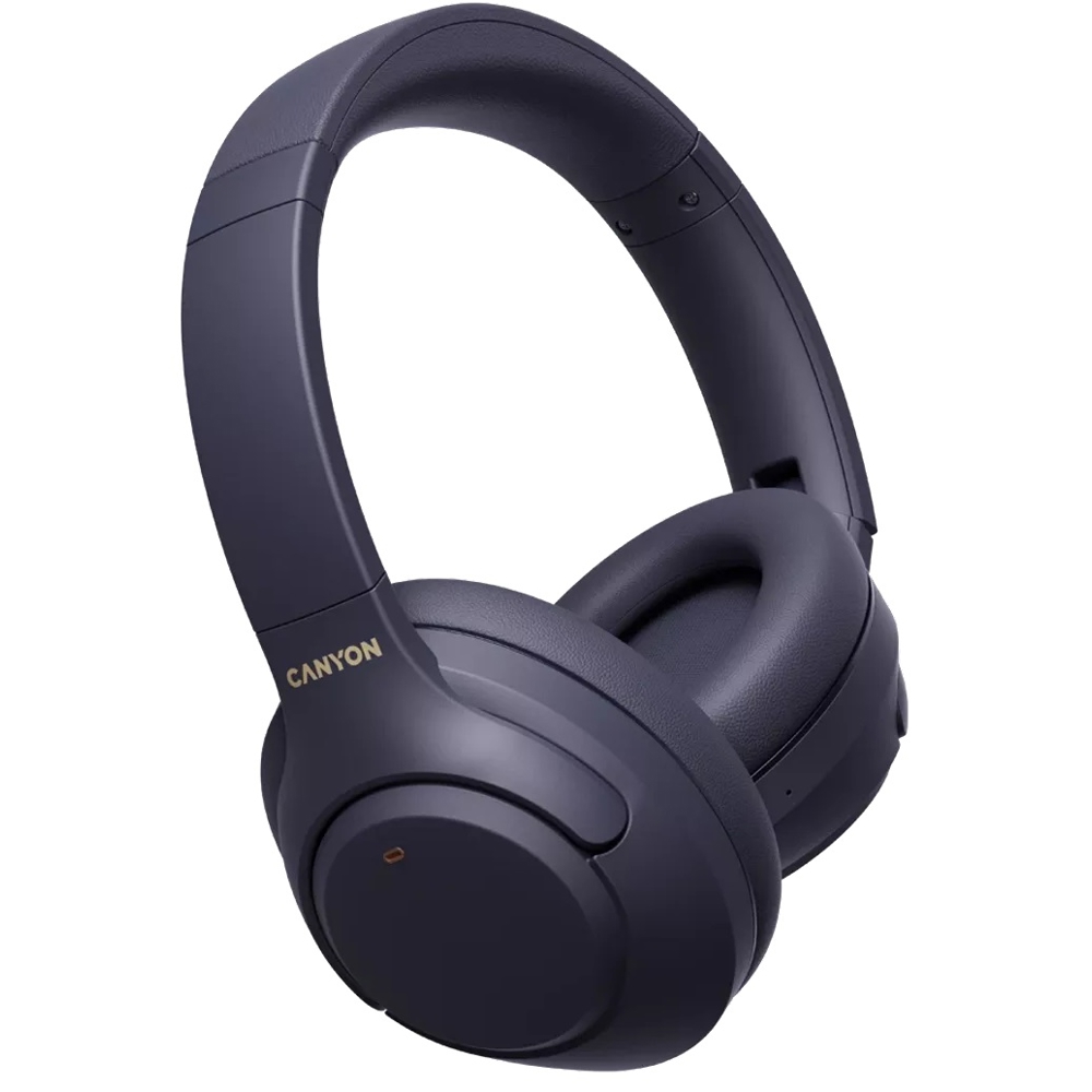 Headset Canyon CNS-CBTHS6BL OnRiff 6 ANC, Wireless, 3.5mm, Bluetooth, Blue