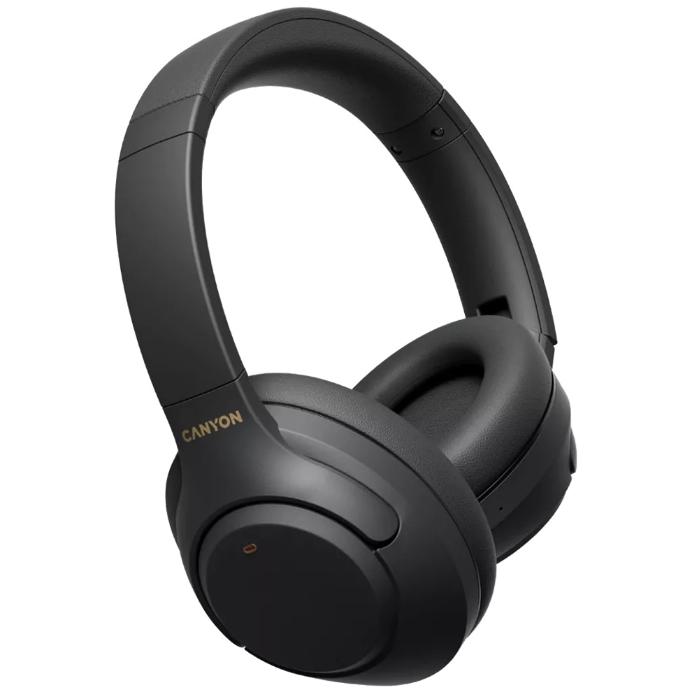 ყურსასმენი Canyon CNS-CBTHS6BK OnRiff 6 ANC, Headset, Wireless, 3.5mm, Bluetooth, Black