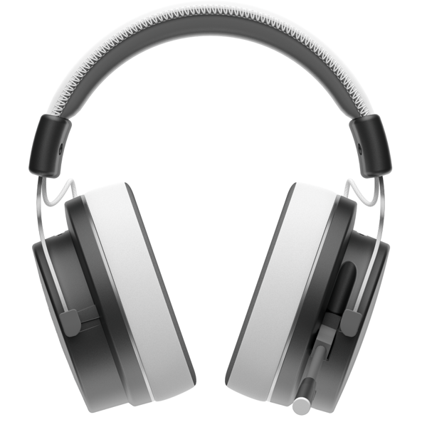 ყურსასმენი Dark Project DPO_VEXO_WLESS_GREY, Headset, Wireless, Bluetooth, 2.4 Ghz, 3.5mm, Grey