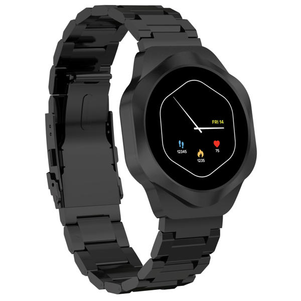სმარტ საათი Canyon CNS-SW88BB Hexagon BT-CALL, 1.43", IP67, Bluetooth, Smart Watch, Black