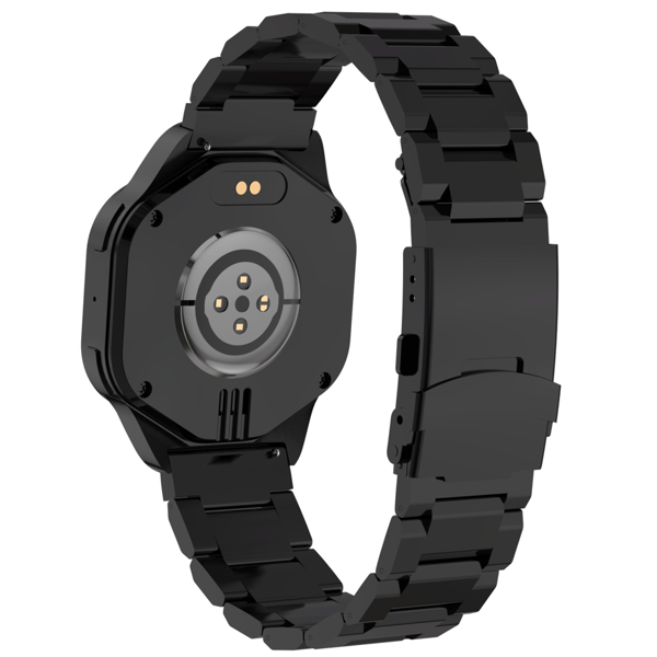 სმარტ საათი Canyon CNS-SW88BB Hexagon BT-CALL, 1.43", IP67, Bluetooth, Smart Watch, Black