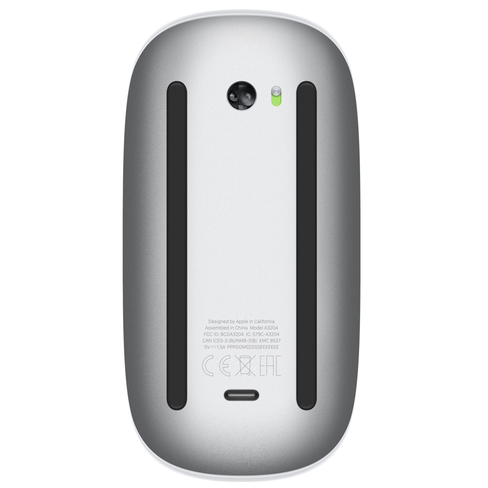 Mouse Apple MXK53ZM/A Magic, Wireless, Bluetooth, USB-C, White