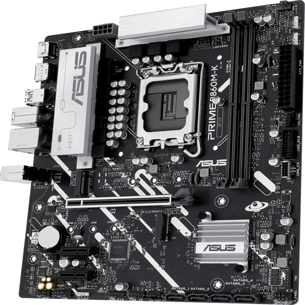 Motherbard Asus 90MB1JT0-M0EAY0 PRIME B860M-K, LGA1851, DDR5 DIMM, 128GB