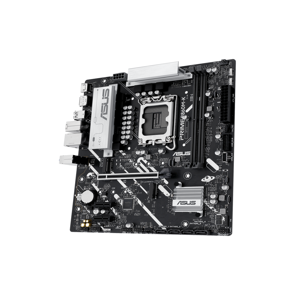 დედა დაფა Asus 90MB1JT0-M0EAY0 PRIME B860M-K, LGA1851, DDR5 DIMM, 128GB