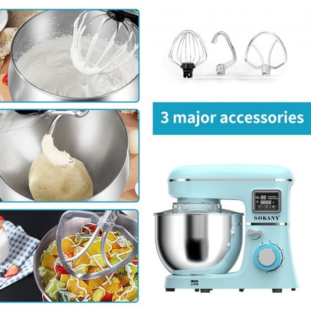 Mixer Sokany SC-277, 1800W, Light Blue
